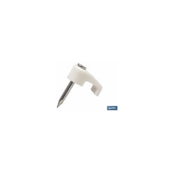 Blister De 8 Unités Agrafes Plates En Plastique 73x41 mm
