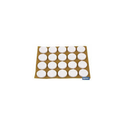 Blister De 2x6 Unités Rond Feutre Marron 27x3 mm