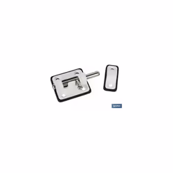 Loquet avec base en plastique blanc 35 mm Ce moraillon avec base en plastique blanc est la solution parfaite pour sécuriser l ...