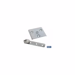 Cintre de placard plaqué zinc 53 mm Ce cintre de placard plaqué zinc est la solution parfaite pour garder votre placard organ ...
