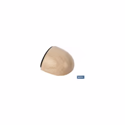 Bouchon adhésif ovale en hêtre Couleur : Beige Matériau : Hêtre et noyer Unités : 1 Le bouchon adhésif ovale de couleur hêtre ...