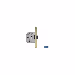 Poignée à mortaiser ronde en laiton D47 E50 (portes en bois) La poignée à mortaiser de couleur laiton avec une façade ronde D ...