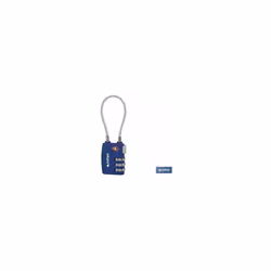Cadenas à combinaison de bagages à câble Tsa 3 chiffres 30 mm Ce cadenas à combinaison de bagages à câble a l'approbation TSA ...