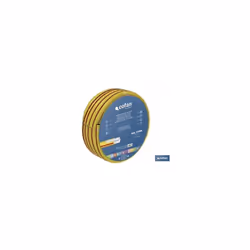 Tuyau PVC modèle Storm 3 couches tressé Ø25x25 M Le tuyau d'irrigation jaune modèle Storm est idéal pour une utilisation dans ...