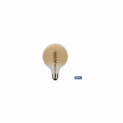 Ampoule Led Globe Spiral 4w E27 170lm 2200k L'ampoule Led Globe Spiral 4W est parfaite pour créer une atmosphère cosy et vint ...