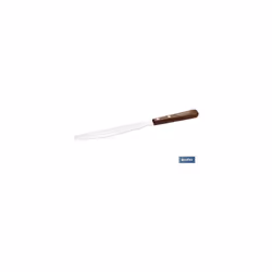 Spatule pour mélange de peinture INOX 190 mm Spatule en acier inoxydable de haute qualité, mesurant 190 mm. Sa lame extrêmeme ...