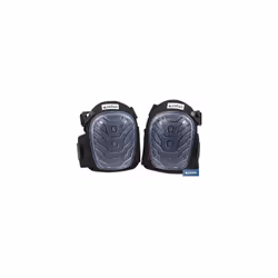 Pack de 2 genouillères en gel à double bande élastique Ce pack comprend deux genouillères de travail avec coussinets en gel,  ...