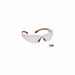 Lunettes de sécurité super légères 18grs verres transparents Lunettes de sécurité de protection au format transparent avec fi ...