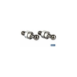 2 pièces accessoire de rotule mâle ressort pneumatique 8mm