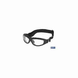 Lunettes de sécurité foncées rembourrées 4 en 1 Lunettes de sécurité > rembourrées de mousse au niveau des yeux. Ces lunettes ...