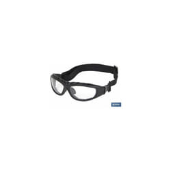 Lunettes de sécurité foncées rembourrées 4 en 1