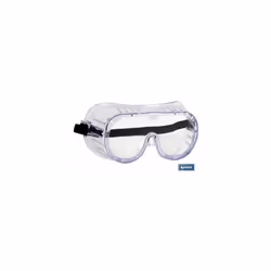Lunettes de sécurité à ventilation directe Lunettes de sécurité conçues pour protéger contre les impacts de particules à haut ...