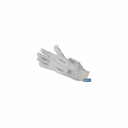 Gants réglables en cuir pleine fleur renforcés taille 11 Les gants réglables en cuir pleine fleur avec manchette élastique et ...