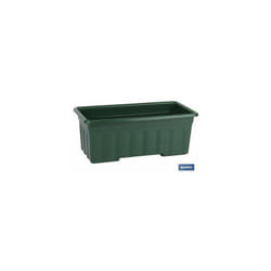 Jardinière Verte Modèle Fleur d'Oranger 40x20x15,5cm