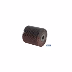 Cylindre de brosse à flamme avec tissu abrasif G-80 Les cylindres de brosse à lamelles avec tissu abrasif G-80 sont idéaux po ...