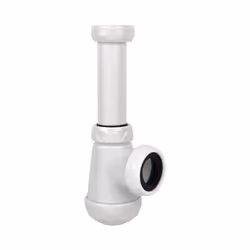Tube de vidage pour lavabo - (Marque non visible sur l'image) Ce tube de vidage pour lavabo est un élément essentiel pour l'i ...