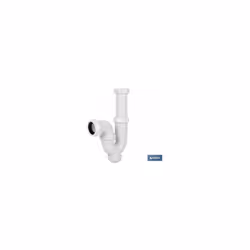 Siphon Courbé Avec Sortie Ø32-40 Et Robinet Lavabo Bidet 1 1/2 x 70 Siphon Courbé Extensible Raccord 1" 1/2 Haute capacité de ...