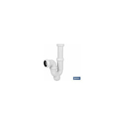 Siphon Courbé Avec Sortie Ø32-40 Et Robinet Lavabo Bidet 1 1/2 x 70