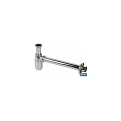Sortie Siphon Bouteille Chromée Ø32-40 330 mm Et Raccord 1 1/4
