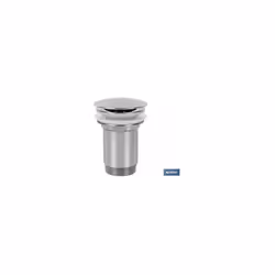 Vanne clic-clac longue avec bouchon large Ø66 mm Valve clic-clac en laiton chromé Comprend un grand robinet Ø63 mm bouchon ch ...