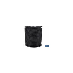 Enrouleur de corde d'amarrage 10 mm 100 M noir