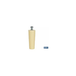 Bouchon aveugle 60 mm ivoire avec vis M-6