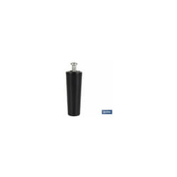 Bouchon aveugle 60 mm noir avec vis M-6