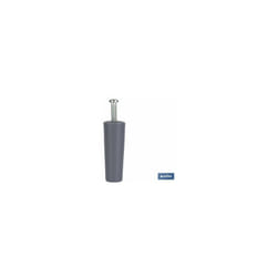 Bouchon aveugle 60 mm gris avec vis M-6