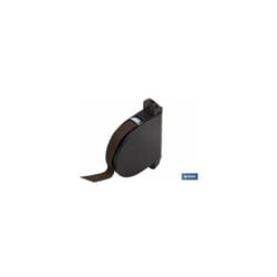 Pelle pliante aveugle marron 6mx14 mm