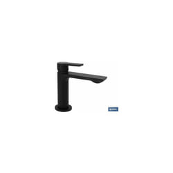 Cofan - Mitigeur Lavabo Noir Mat 25mm Modèle Kerch