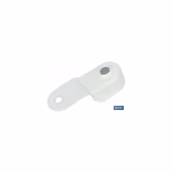 Support de tringle de placard blanc Le support de tringle de placard blanc est conçu pour contenir les tringles de placard, o ...