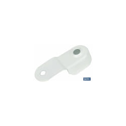 Cofan - Support de barre de garde-robe blanc