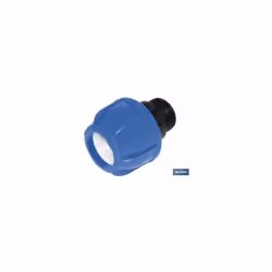 Lien fileté mâle Pp Pn16 40 x 1 1/2 Le lien droit avec filetage mâle BSP pour tuyaux en polyéthylène (PE) est idéal pour trav ...