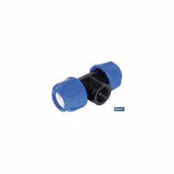 TE 90° Filetage Femelle Pp Pn16 40 x 3/4 x 40 Le TE 90° avec filetage femelle pour tuyaux en polyéthylène (PE) est idéal pour ...