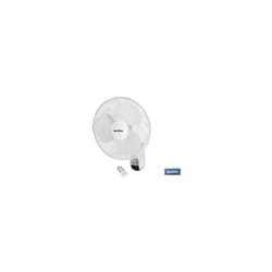 Cofan - Ventilateur mural avec minuterie et télécommande (50W 230V) IP20 Ø40cm coloris blanc