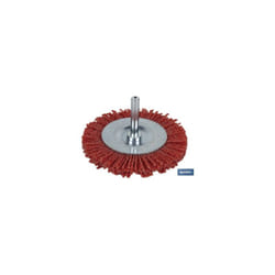 Brosse circulaire 6 mm x ø75 nylon
