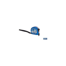 Mètre ruban standard avec bouton de verrouillage et couvercle anti-choc 3 m x 16 mm en abs et métal