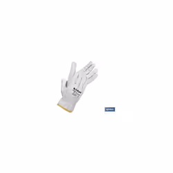 Gant anti-chaleur en cuir taille 7 Gants en cuir de buffle avec réglementation pour les risques mécaniques et thermiques jusq ...