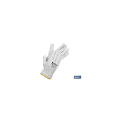 Gant cuir fleur anti-chaleur Blister taille 11 vente unitaire