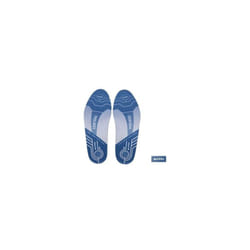 Semelles de protection pour empreinte neutre Taille 45 en mousse bleue et polyuréthane