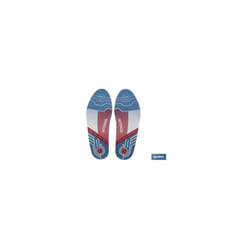 Semelles de protection pour empreinte en pronation (empreinte intérieure) Taille 47 en mousse bleue et polyuréthane