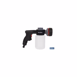 Pistolet d'arrosage équipé de six positions réglables et d'un réservoir distributeur de savon pratique. Non seulement cet out ...