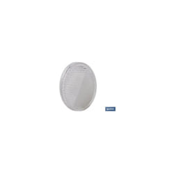 Réflecteur rond avec adhésif à fixer sur véhicules Ø60mm en pmma blanc