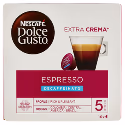 Nescafé Dolce Gusto Espresso Decaffeinato Capsule de café 16 pièce(s)