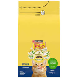 Croquettes chat mélange d'Agneau, Dinde avec des Légumes 1.5KG friskies Purina