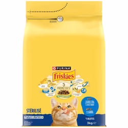 Croquettes chat sterilisé mélange de Saumon, Thon et Légumes 3KG Sans colorants, arômes et conservateurs artificiels. Aide à  ...
