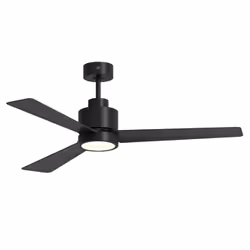 Soler & Palau 5316418400, Ventilateur à lame domestique, Noir, Plafond, Acier, 52,5 dB, 210 tr/min