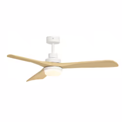 Soler & Palau 5316418500, Ventilateur à lame domestique, Blanc, Bois, Plafond, Acier, 54 dB, 210 tr/min