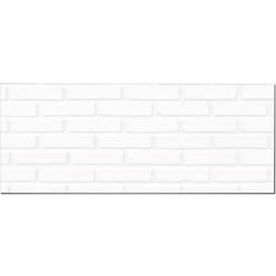 Panorama Crédence Adhésive Cuisine Brique Blanche 60x100 cm - Crédence Adhésive pour Cuisine - Protege Mur Cuisine