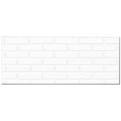 Panorama Crédence Adhésive Cuisine Brique Blanche 40x200 cm - Crédence Adhésive pour Cuisine - Protege Mur Cuisine